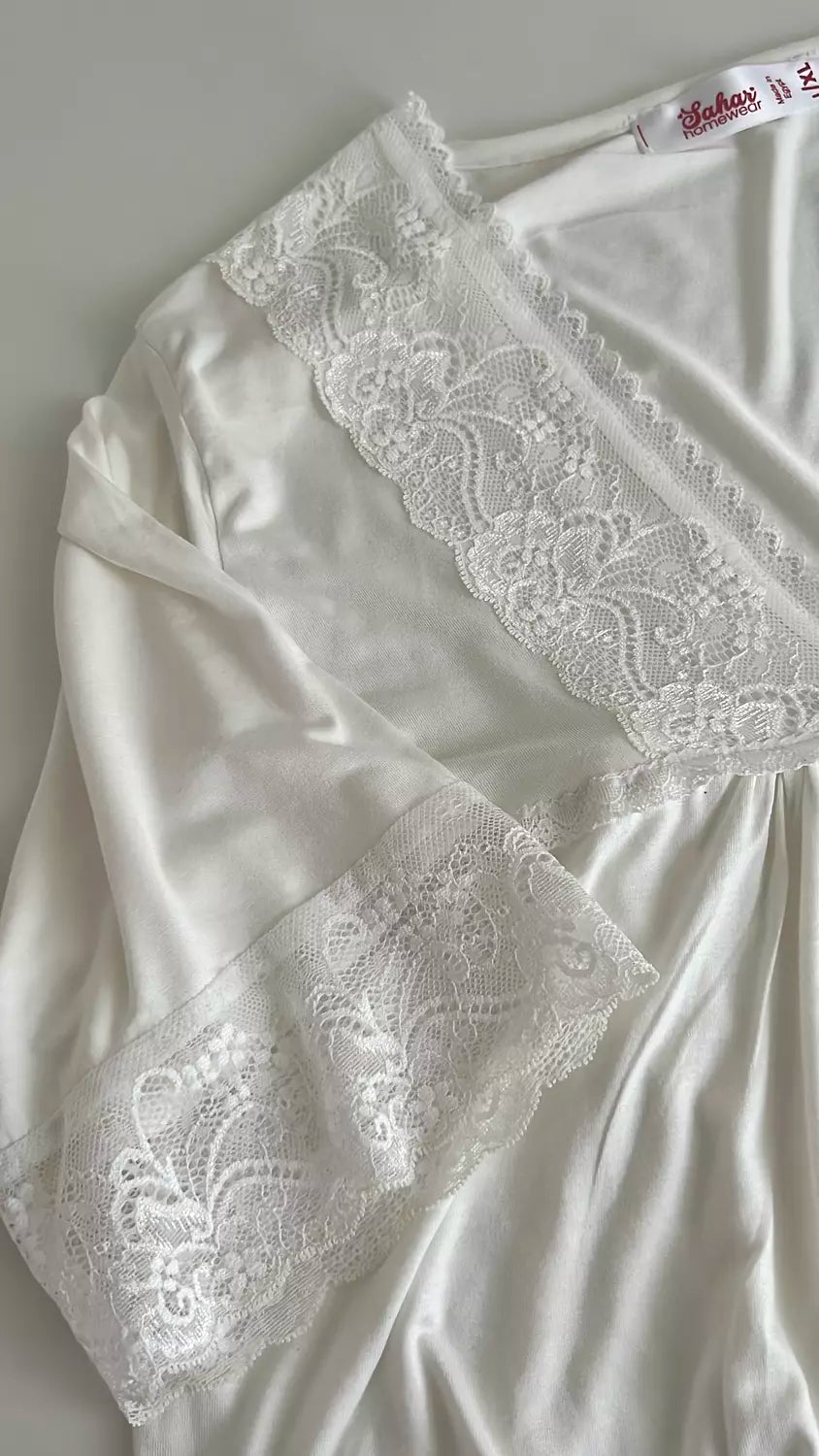 White Lace Pyjamas